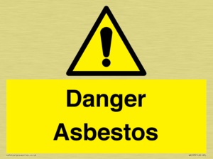 danger asbestos